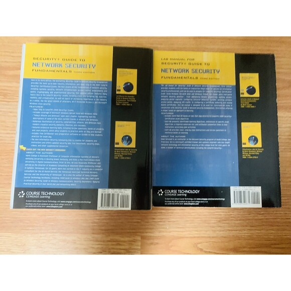 Bundle Security + Guide Network Security Fundamentals Third Edition Lab … - Picture 7 of 8
